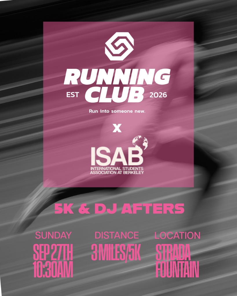 INSYNC × ISAB flyer: 5K & DJ Afters, Sunday September 27 at 10:30 AM, Strada Fountain